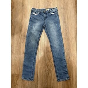 Diesel Jeans Boys 14Y Blue WAYKEE-J US Regular Straight Distressed Denim Kid